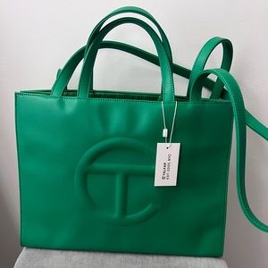 GREEN Telfar Bag (medium) BRAND NEW!